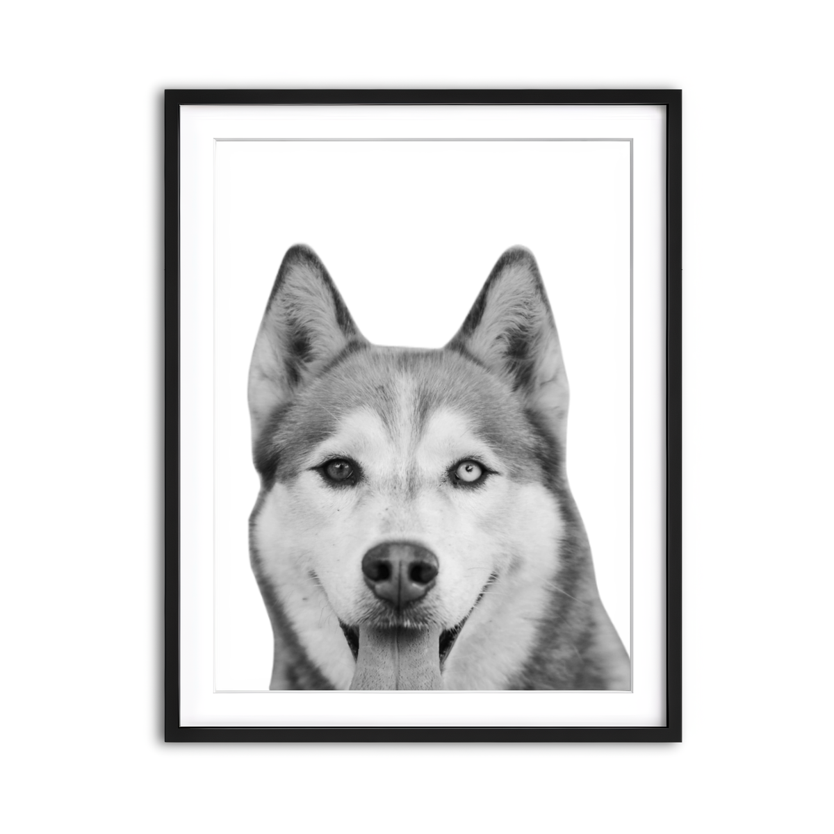 Framed Print 3x4 Black