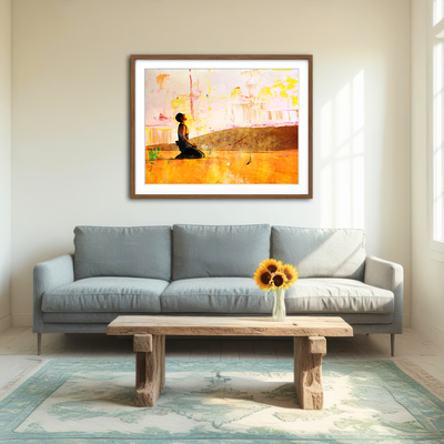 AUTO-MOCKUP ROOM | Furiosa's Scream - Fury Road Wall Art