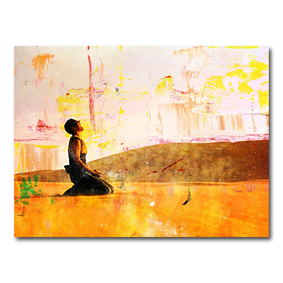 AUTO-MOCKUP WHITE | Furiosa's Scream - Fury Road | 1 Piece | Gallery Wrap Canvas | group=4x3