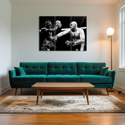 AUTO-MOCKUP ROOM | Fury Vs. Wilder Grayscale