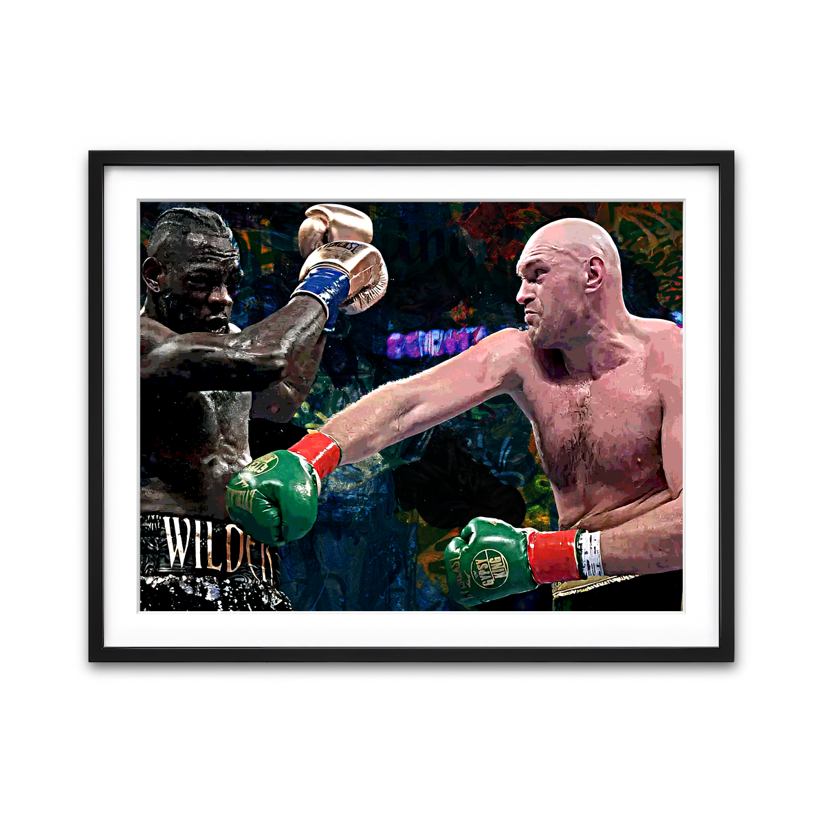 Framed Print 4x3 Black