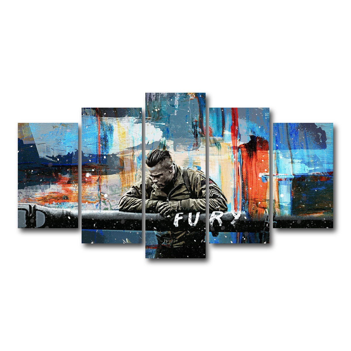 AUTO-MOCKUP WHITE | Fury | 5 Piece | Gallery Wrap Canvas | group=5_normal