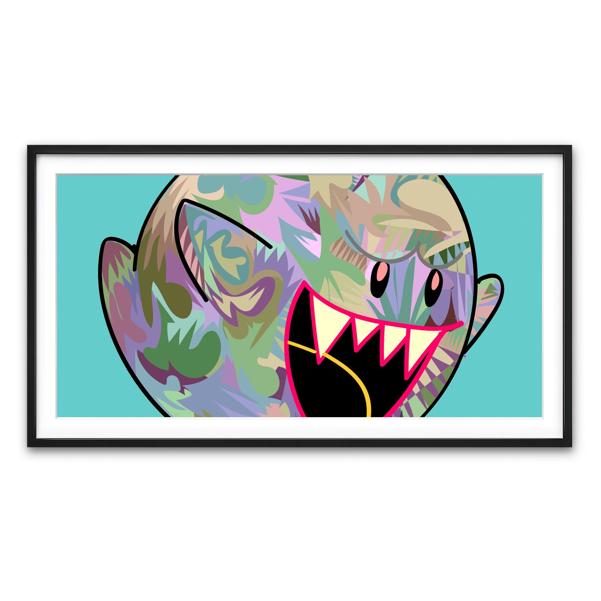 Framed Print 2x1 Black