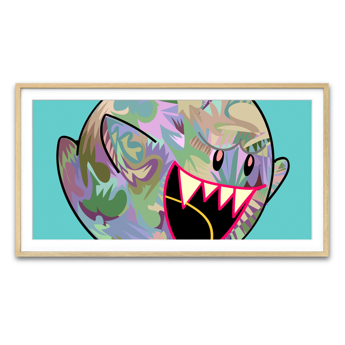 Framed Print 2x1 Natural