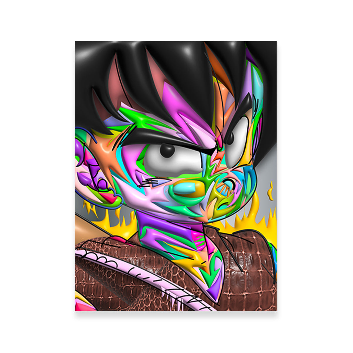 GOHAN Color Wall Art