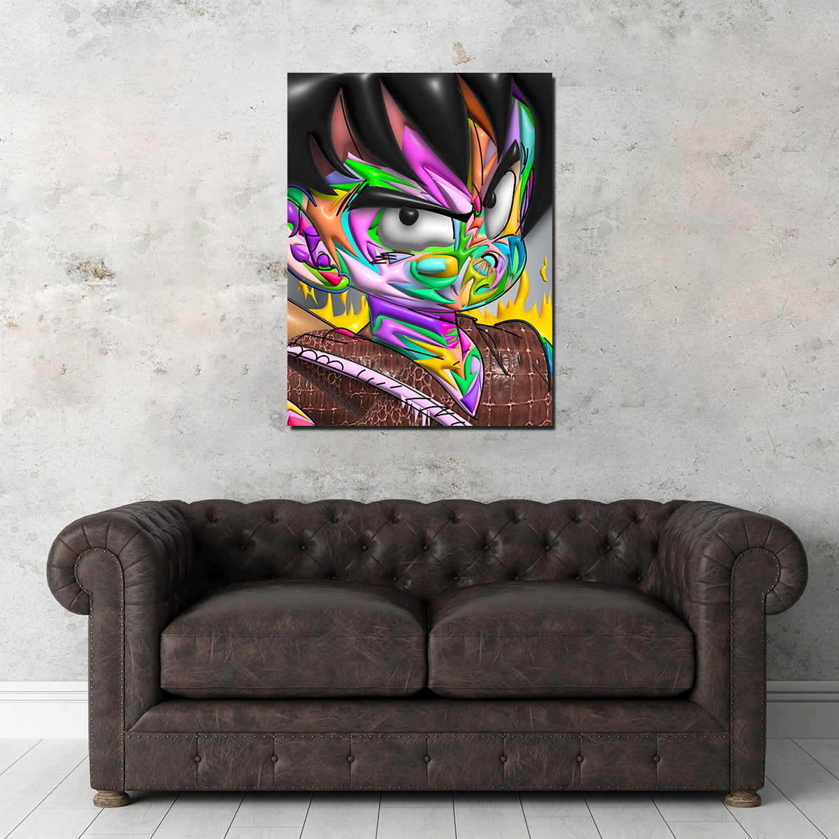 GOHAN Color Wall Art