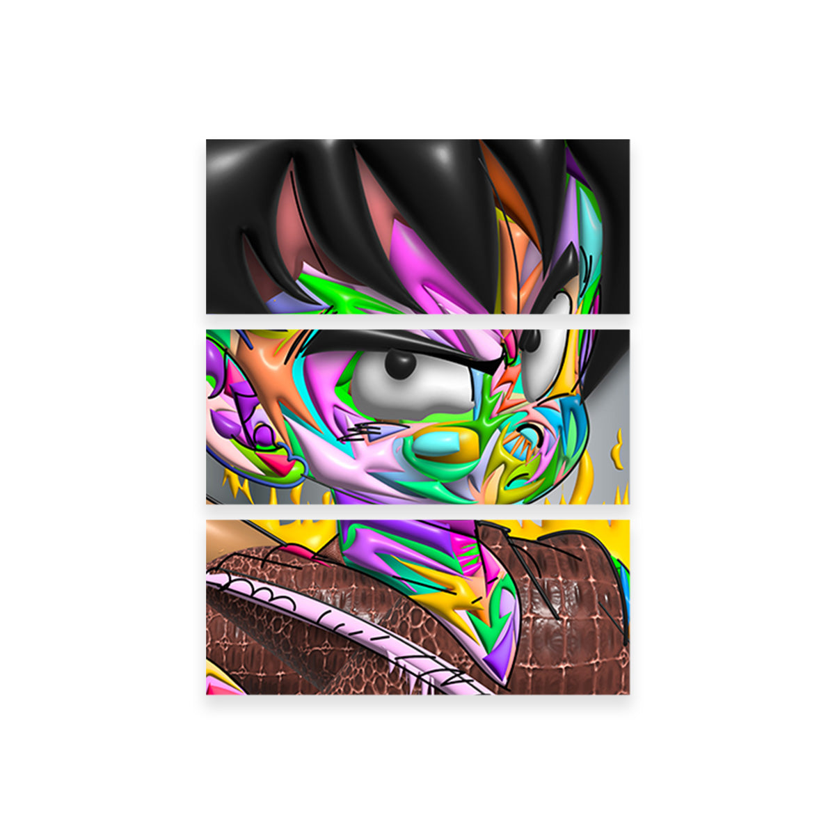 GOHAN Color Wall Art
