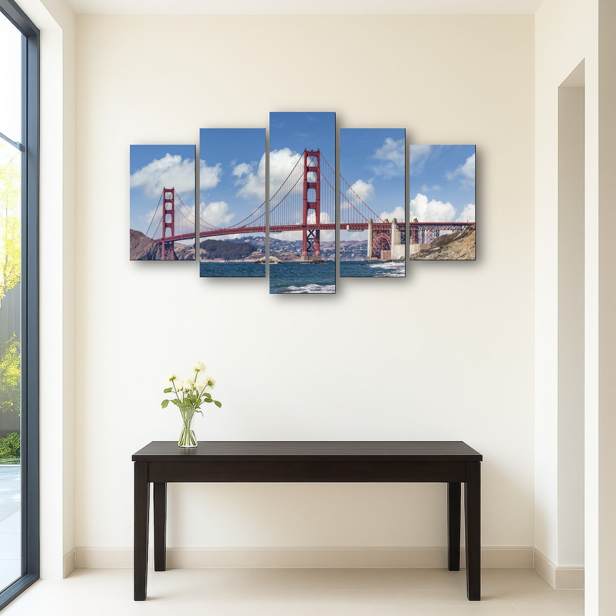 AUTO-MOCKUP ROOM | GOLDEN GATE Baker Beach Panoramic