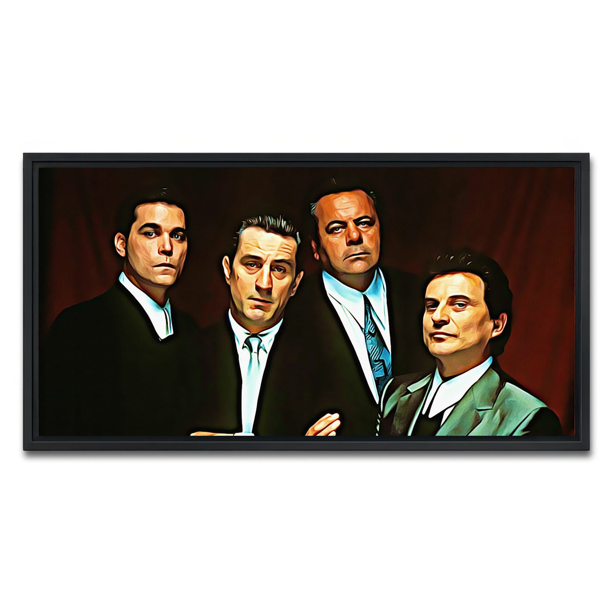 AUTO-MOCKUP WHITE | GOODFELLAS | 1 Piece | Black Framed Canvas | group=2x1