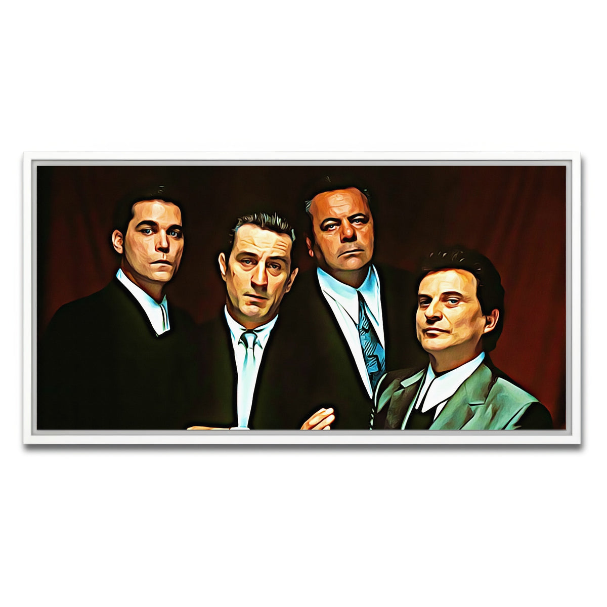 AUTO-MOCKUP WHITE | GOODFELLAS | 1 Piece | White Framed Canvas | group=2x1