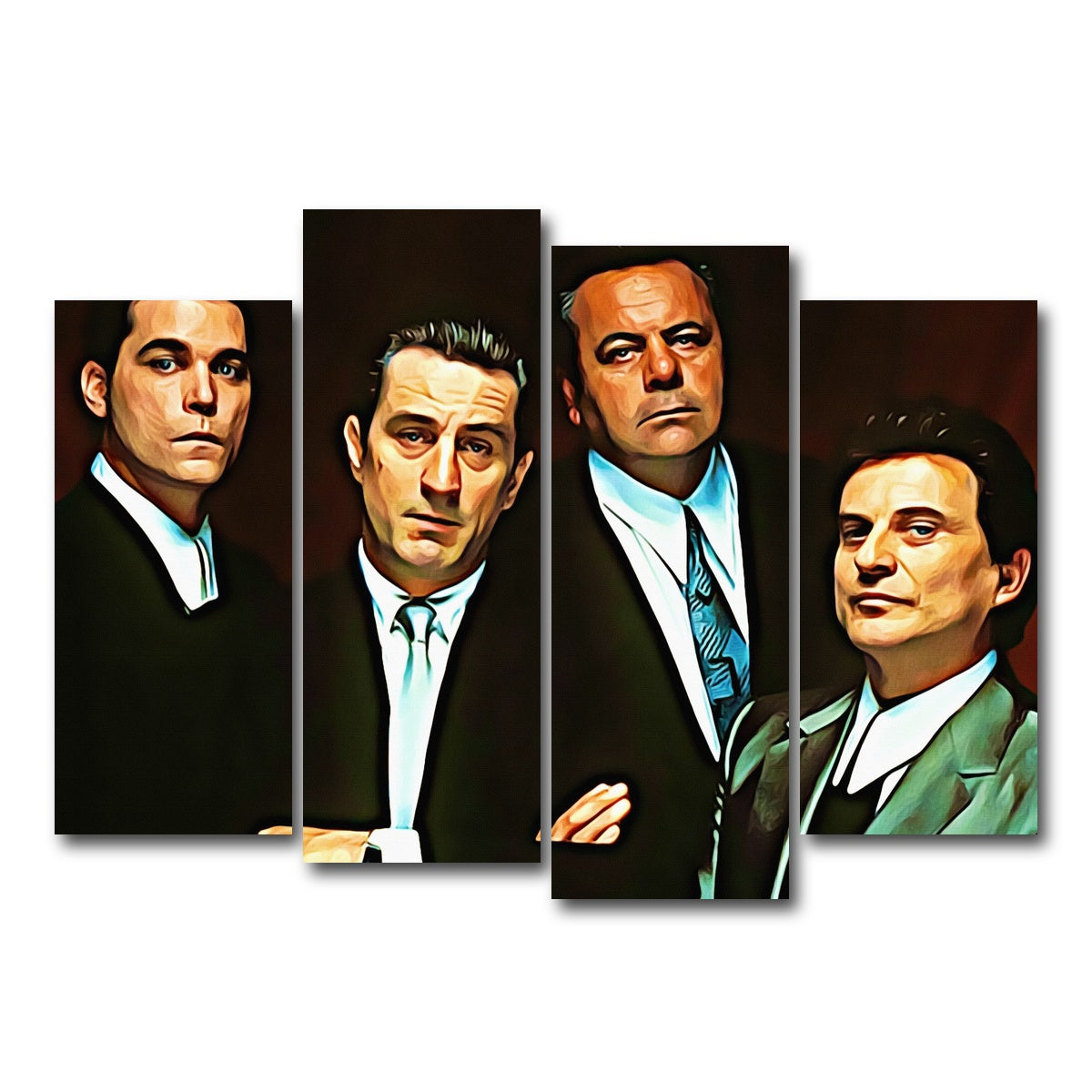 AUTO-MOCKUP WHITE | GOODFELLAS | 4 Piece | Gallery Wrap Canvas | group=4_normal