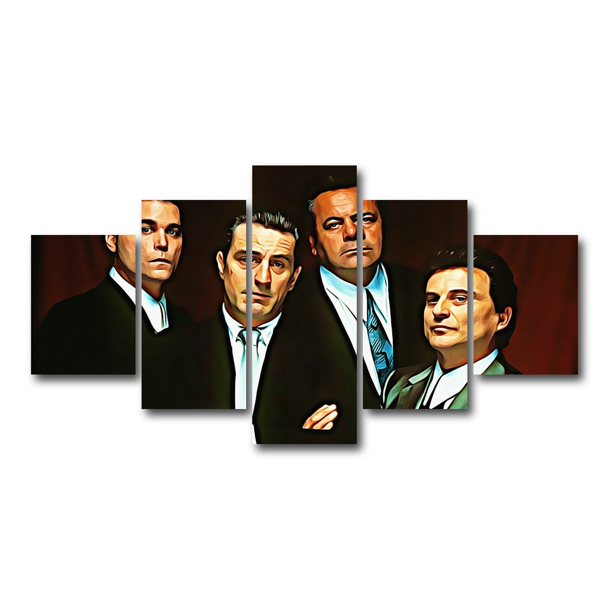 AUTO-MOCKUP WHITE | GOODFELLAS | 5 Piece | Gallery Wrap Canvas | group=5_short
