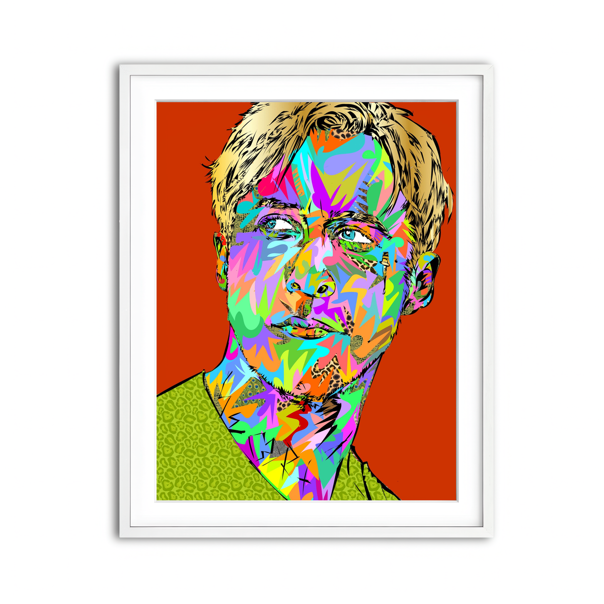 Framed Print 3x4 White