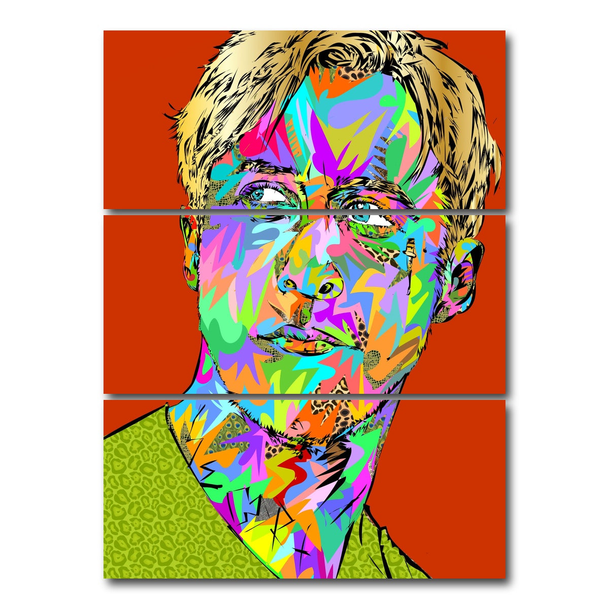 AUTO-MOCKUP WHITE | GOSLING | 3 Piece | Gallery Wrap Canvas | group=8x18_stacked