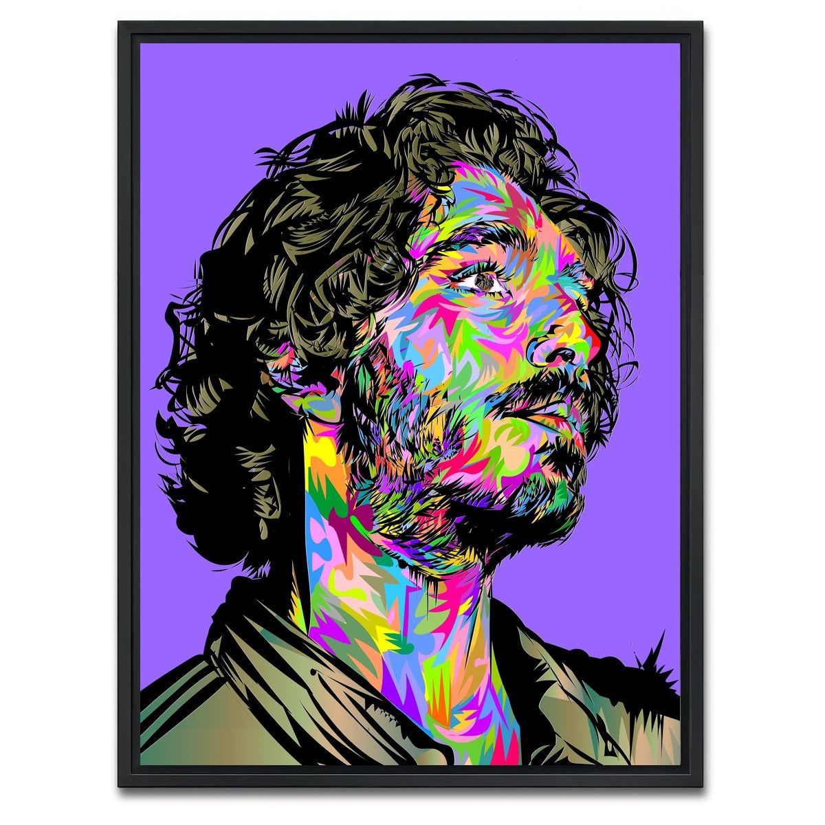 AUTO-MOCKUP WHITE | GREEN KNIGHT | 1 Piece | Black Framed Canvas | group=3x4