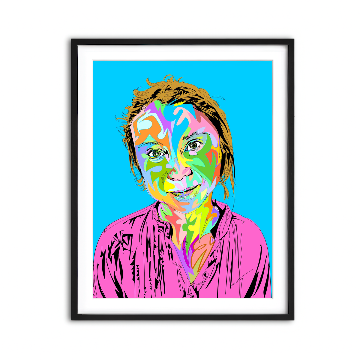 Framed Print 3x4 Black