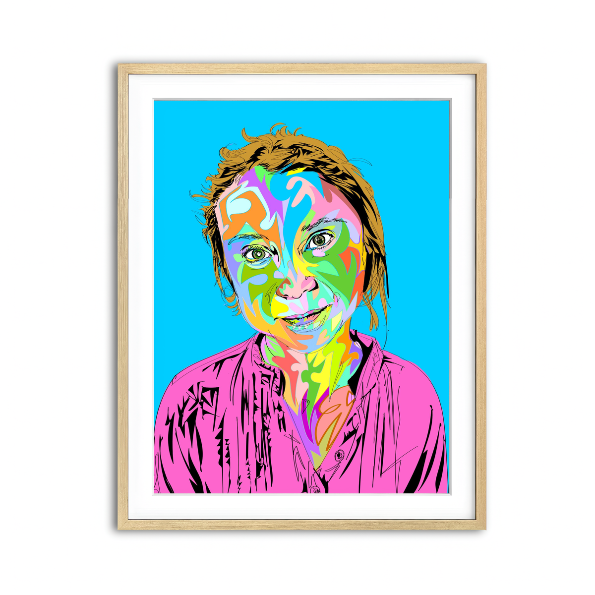 Framed Print 3x4 Natural