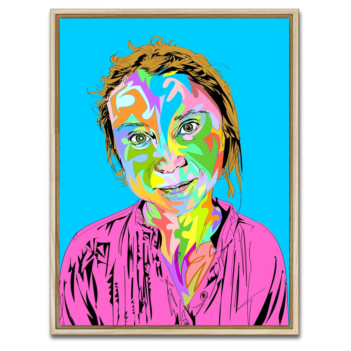 AUTO-MOCKUP WHITE | GRETA | 1 Piece | Natural Framed Canvas | group=3x4