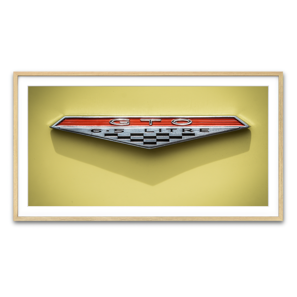 Framed Print 2x1 Natural