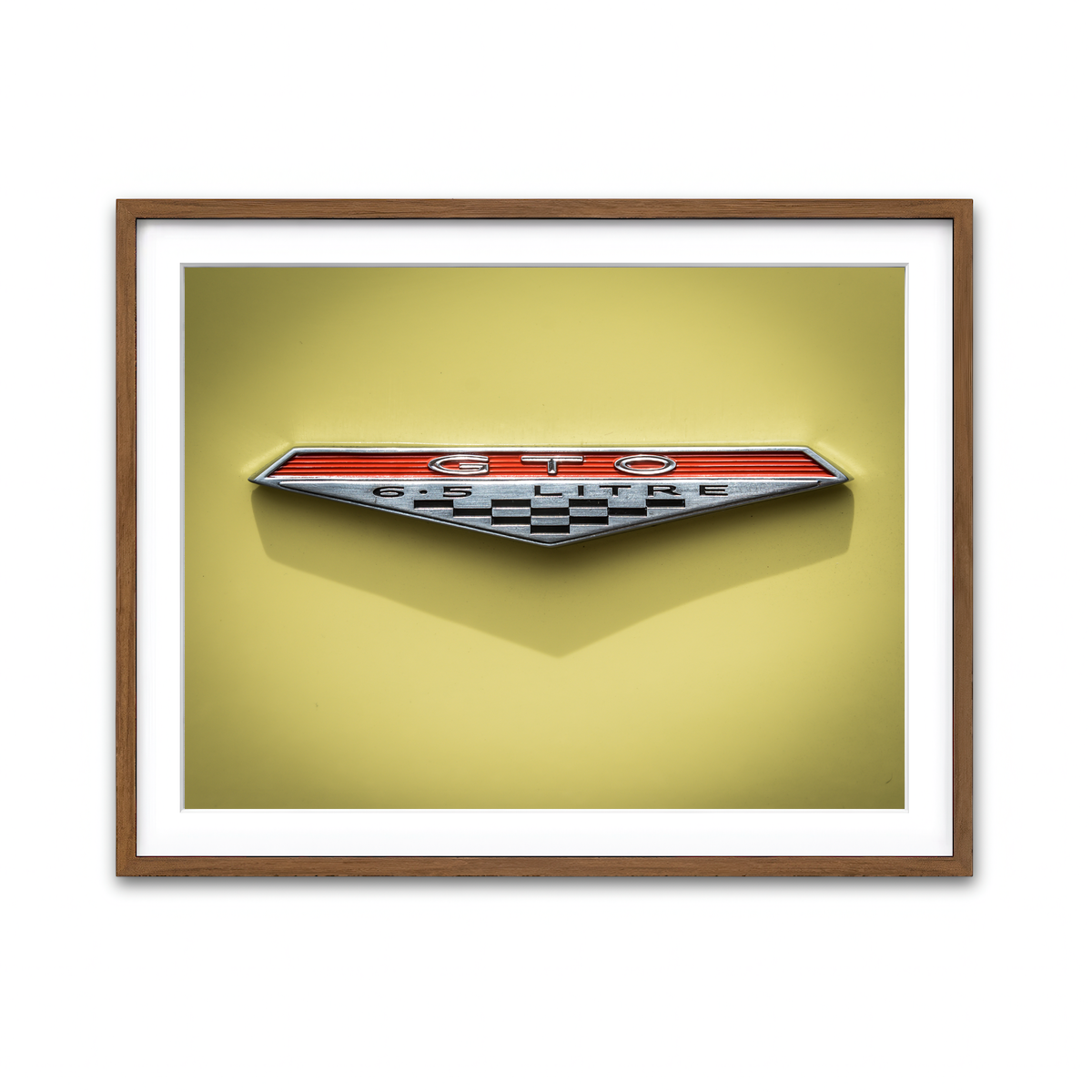 Framed Print 4x3 Walnut