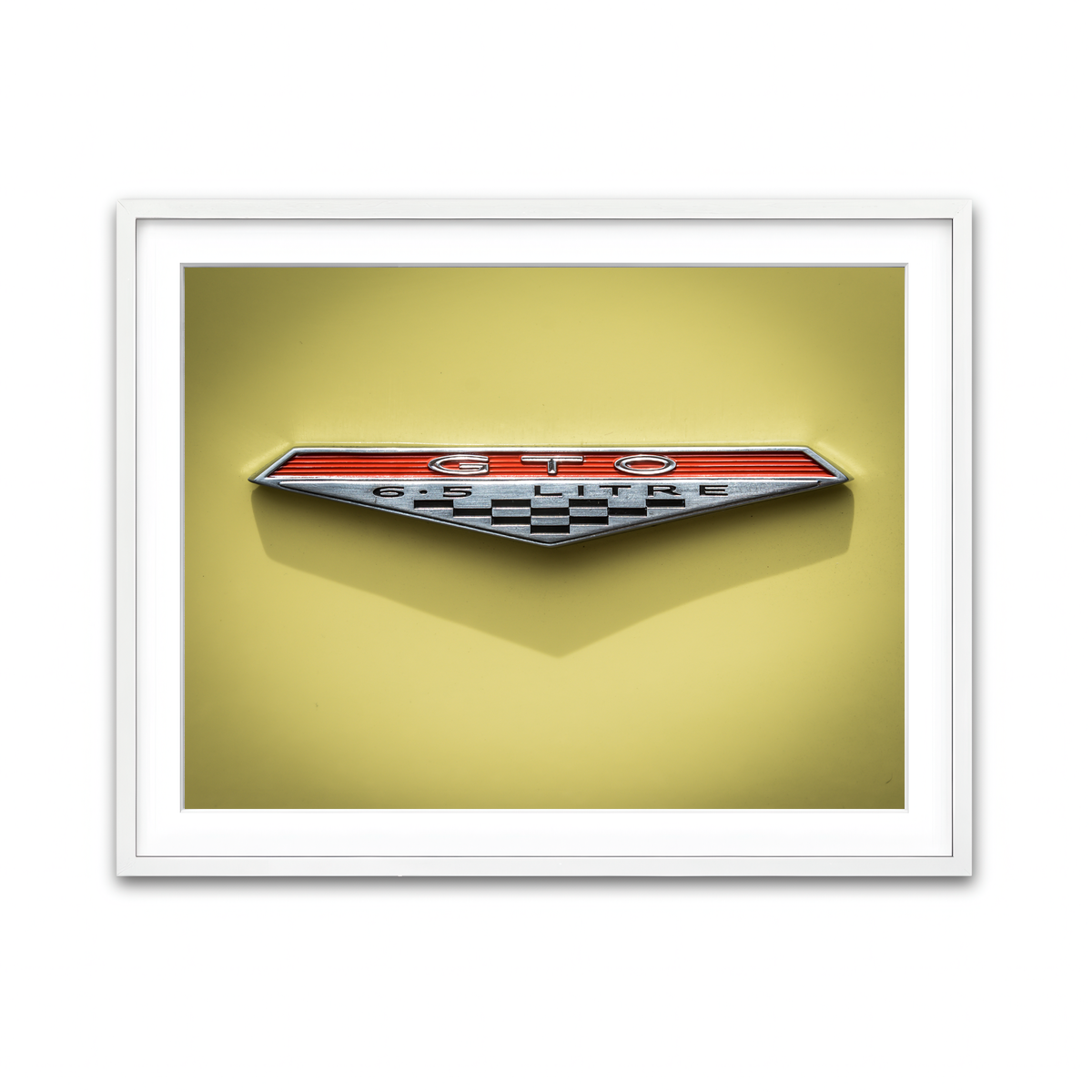 Framed Print 4x3 White