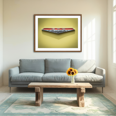 AUTO-MOCKUP ROOM | GTO Emblem Wall Art