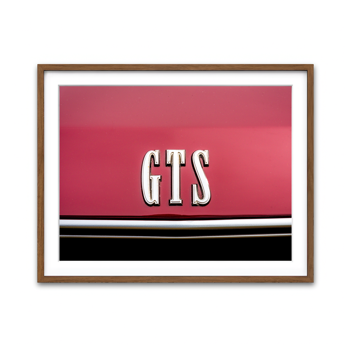 Framed Print 4x3 Walnut