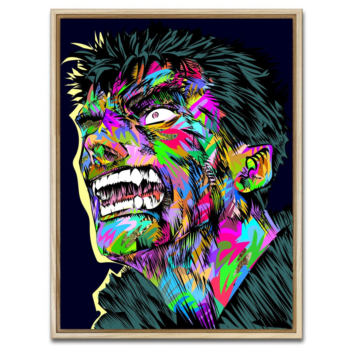 AUTO-MOCKUP WHITE | GUTS | 1 Piece | Natural Framed Canvas | group=3x4