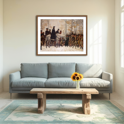 AUTO-MOCKUP ROOM | GW Revolutionary War Wall Art
