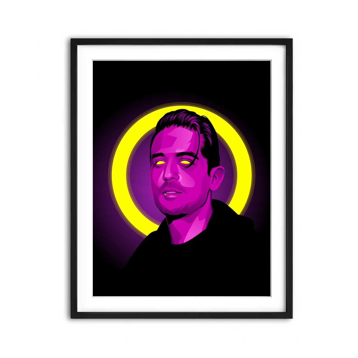 Framed Print 3x4 Black