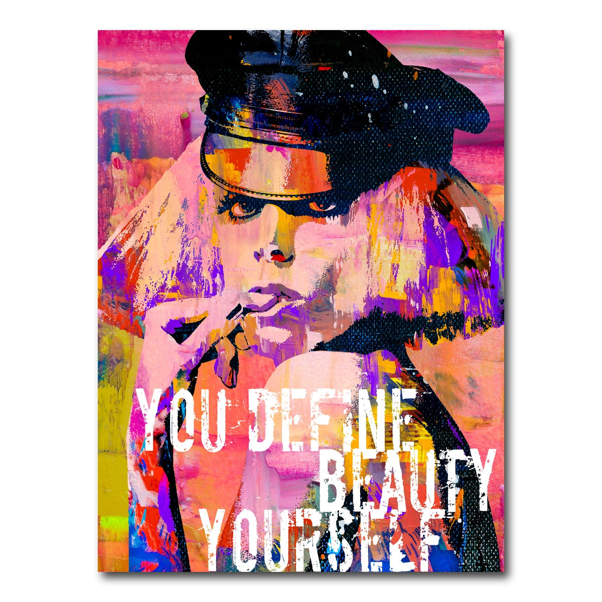 AUTO-MOCKUP WHITE | Gaga Graffiti | 1 Piece | Gallery Wrap Canvas | group=3x4