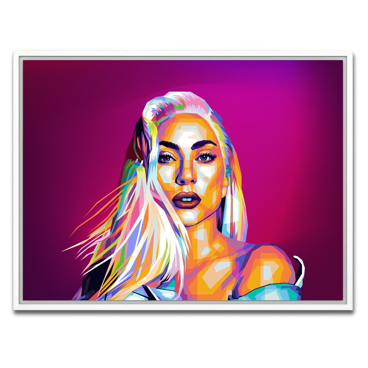 AUTO-MOCKUP WHITE | Gaga | 1 Piece | White Framed Canvas | group=4x3