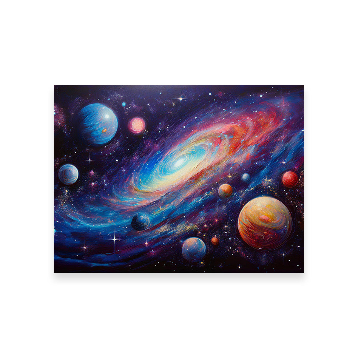 Galaxy Painting Wall Art