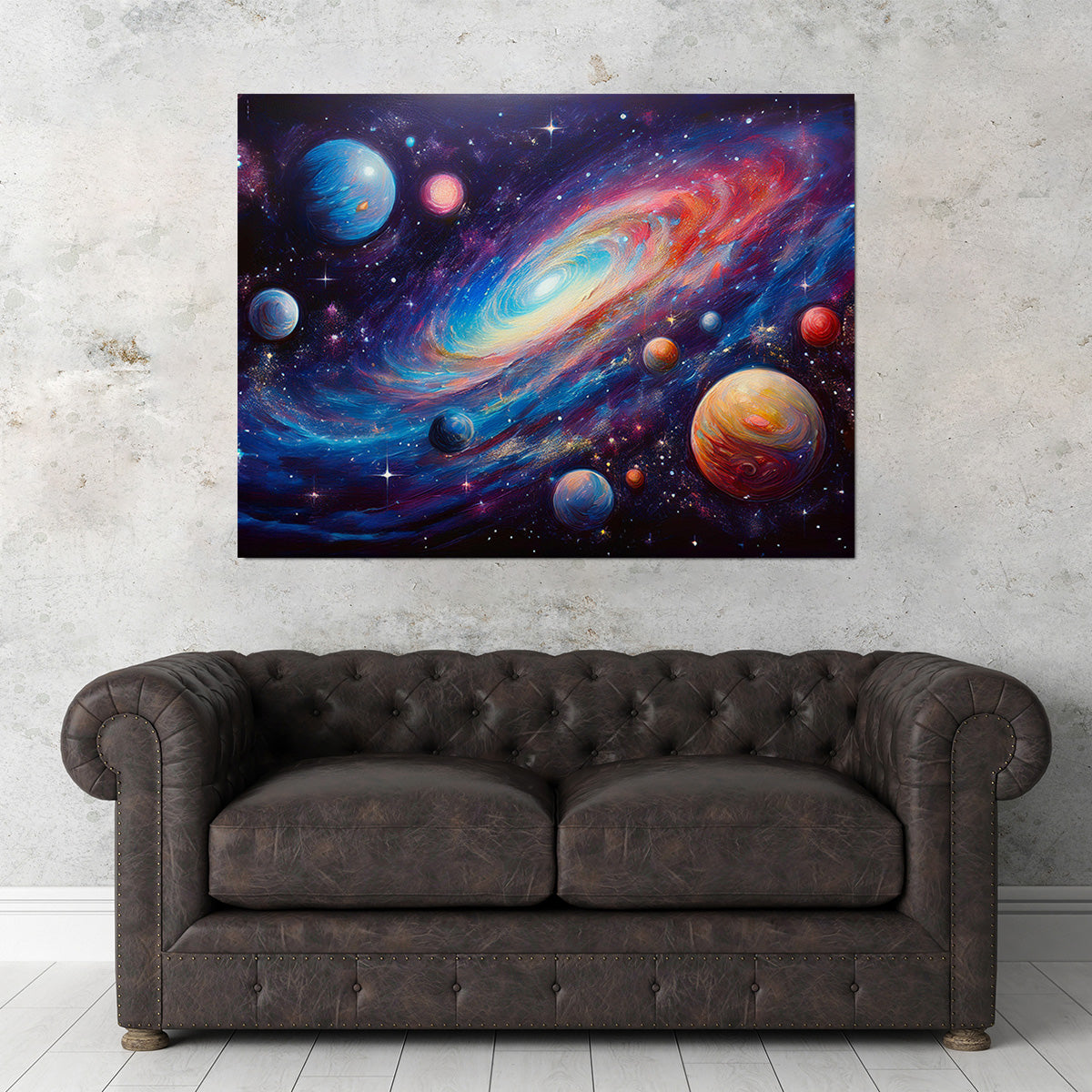 Galaxy Painting Wall Art