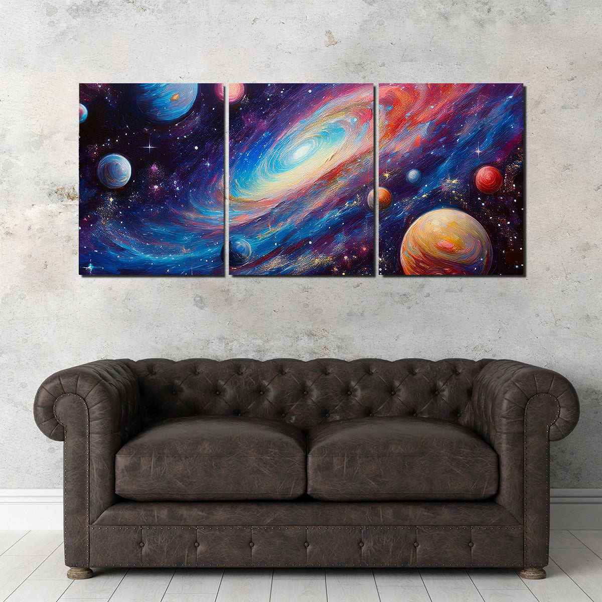 Galaxy Painting Wall Art