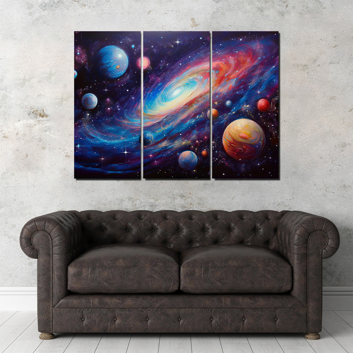 Galaxy Painting Wall Art