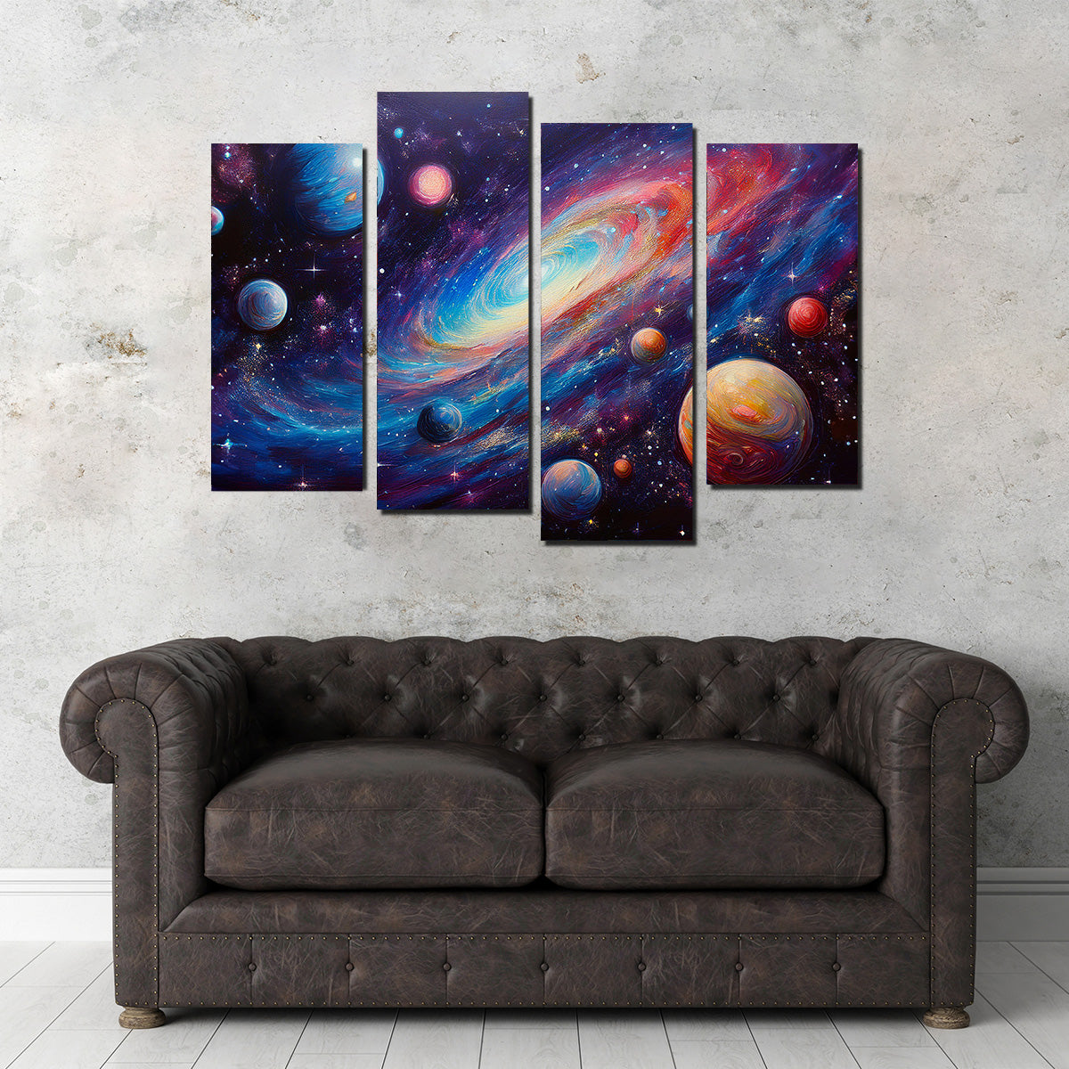 Galaxy Painting Wall Art