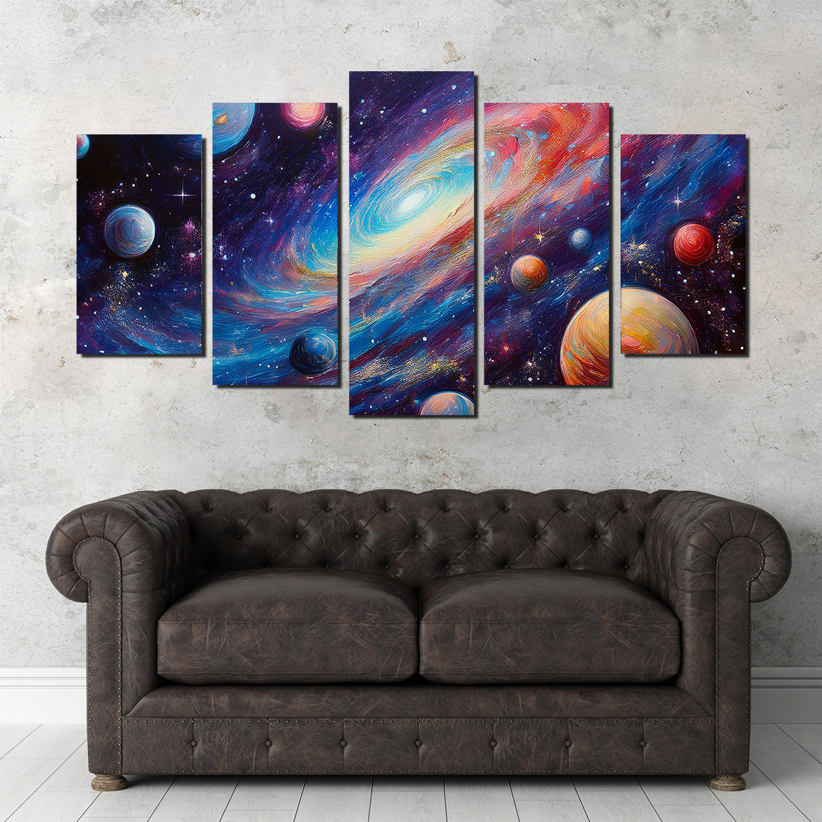 Galaxy Painting Wall Art