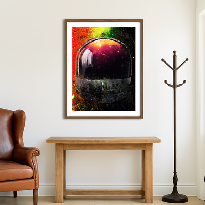 AUTO-MOCKUP ROOM | Galaxy Glow 2 Wall Art