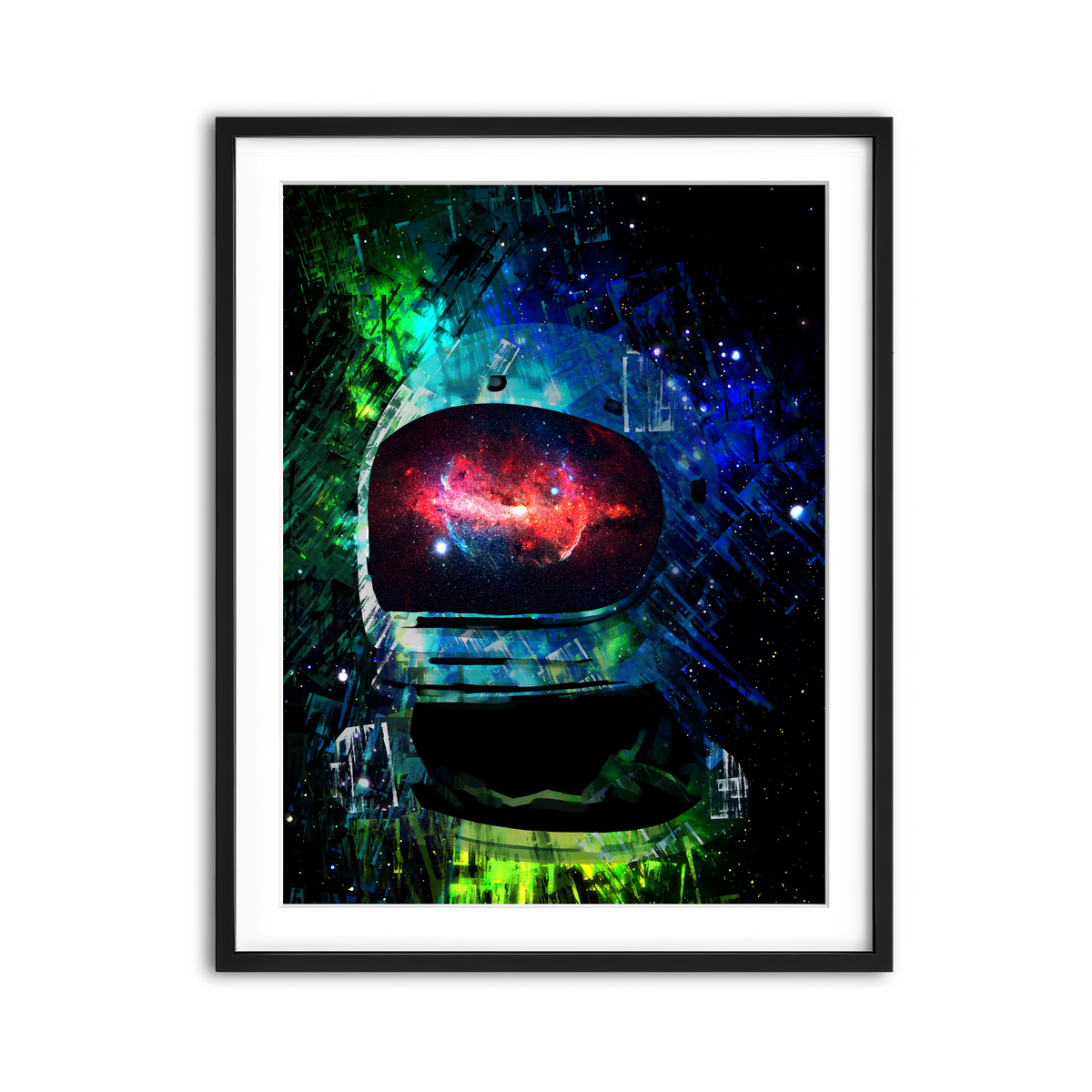 Framed Print 3x4 Black