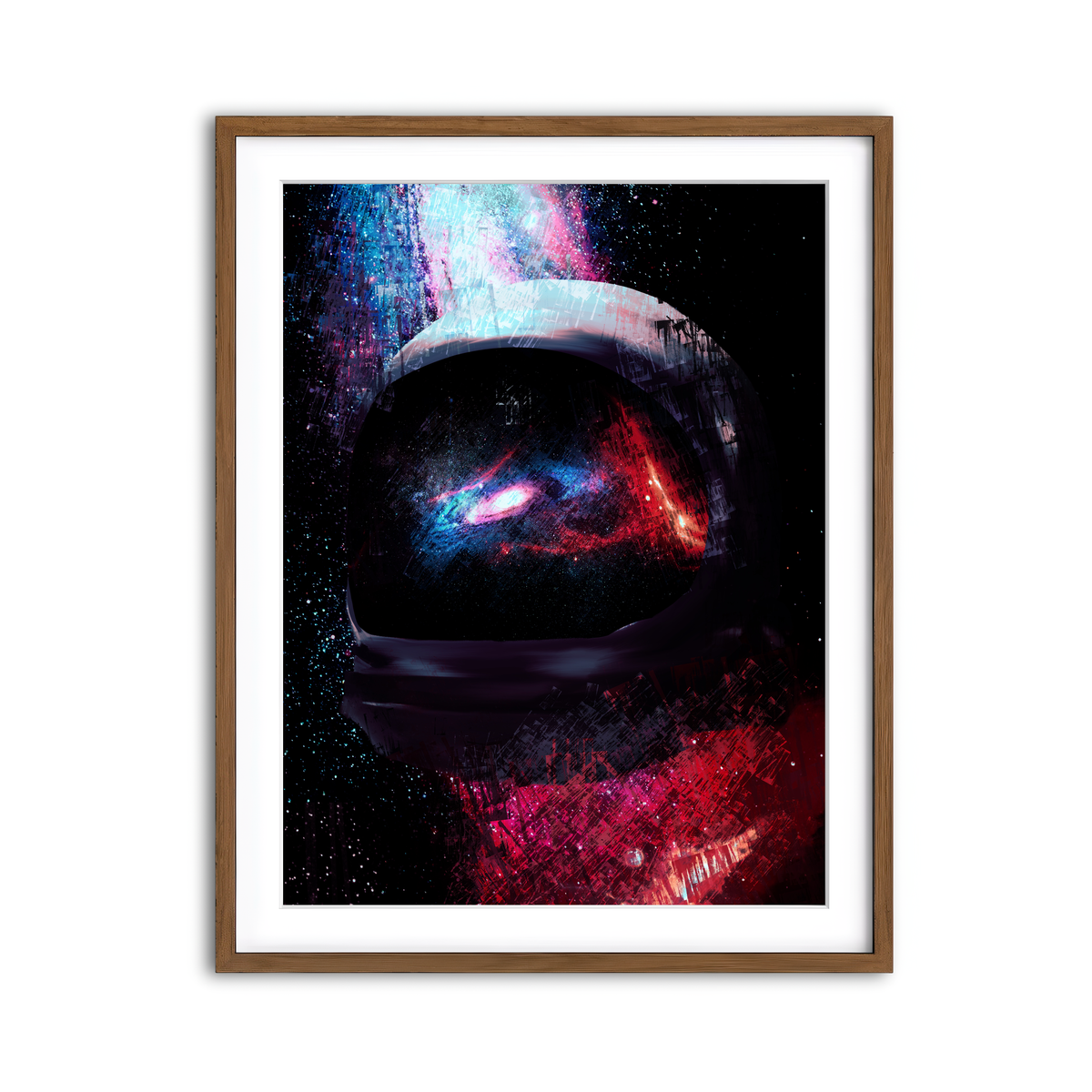 Framed Print 3x4 Walnut