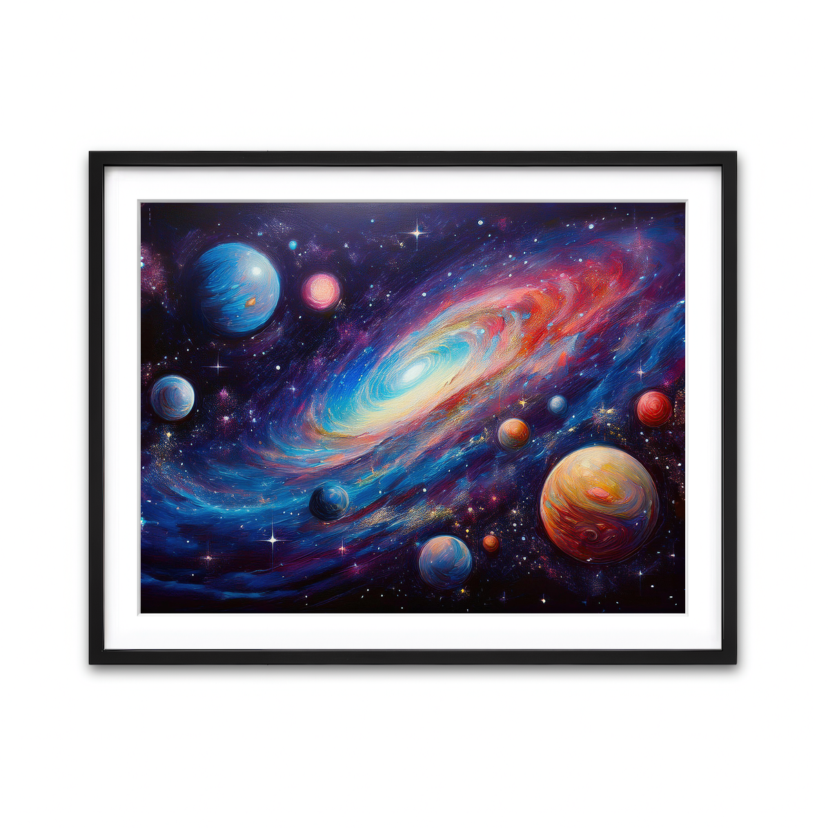 Framed Print 4x3 Black