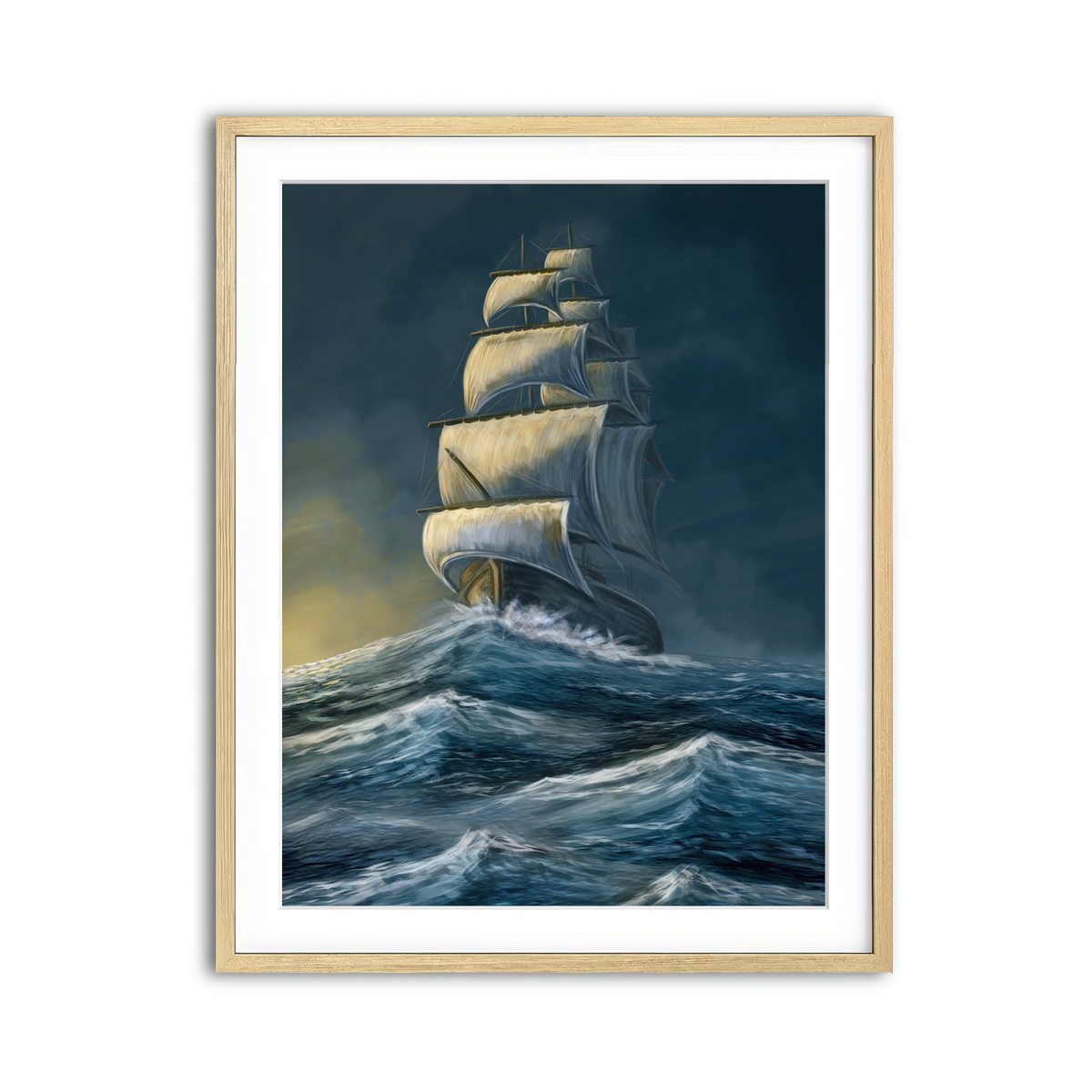 Framed Print 3x4 Natural
