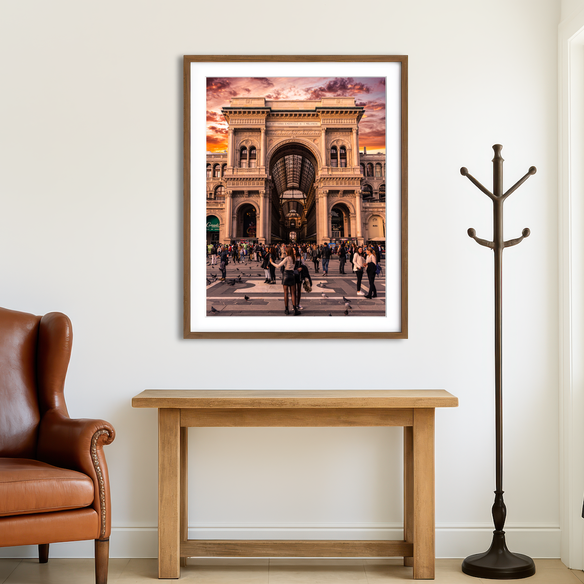 AUTO-MOCKUP ROOM | Galleria Vittorio Emanuele II Milano Wall Art
