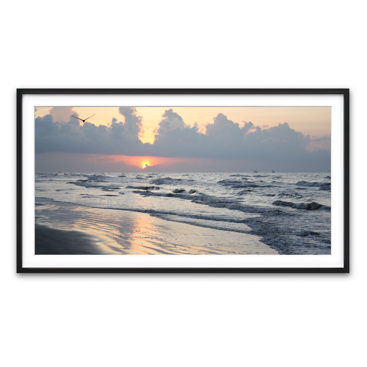 Framed Print 2x1 Black