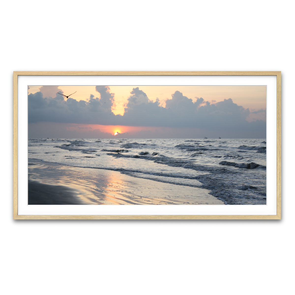 Framed Print 2x1 Natural