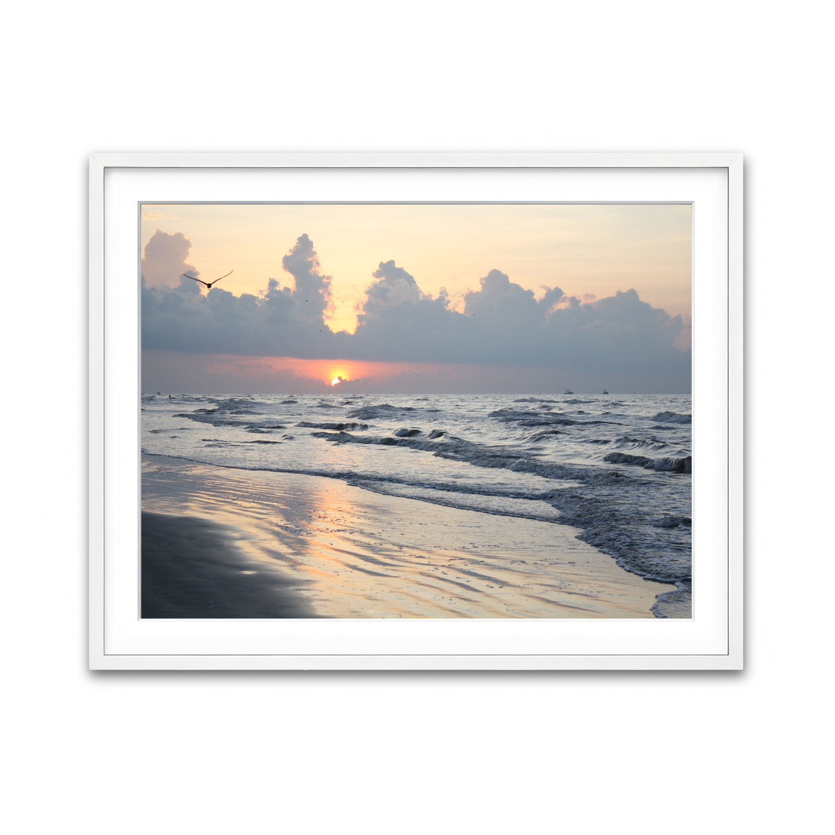 Framed Print 4x3 White