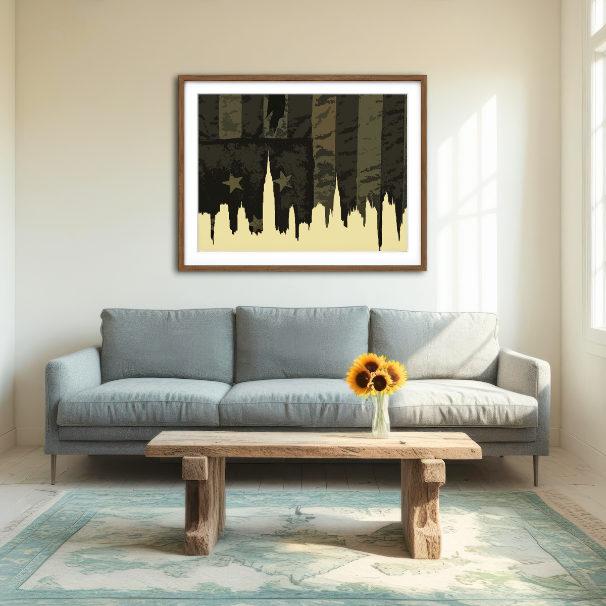 AUTO-MOCKUP ROOM | Gangs of New York Wall Art