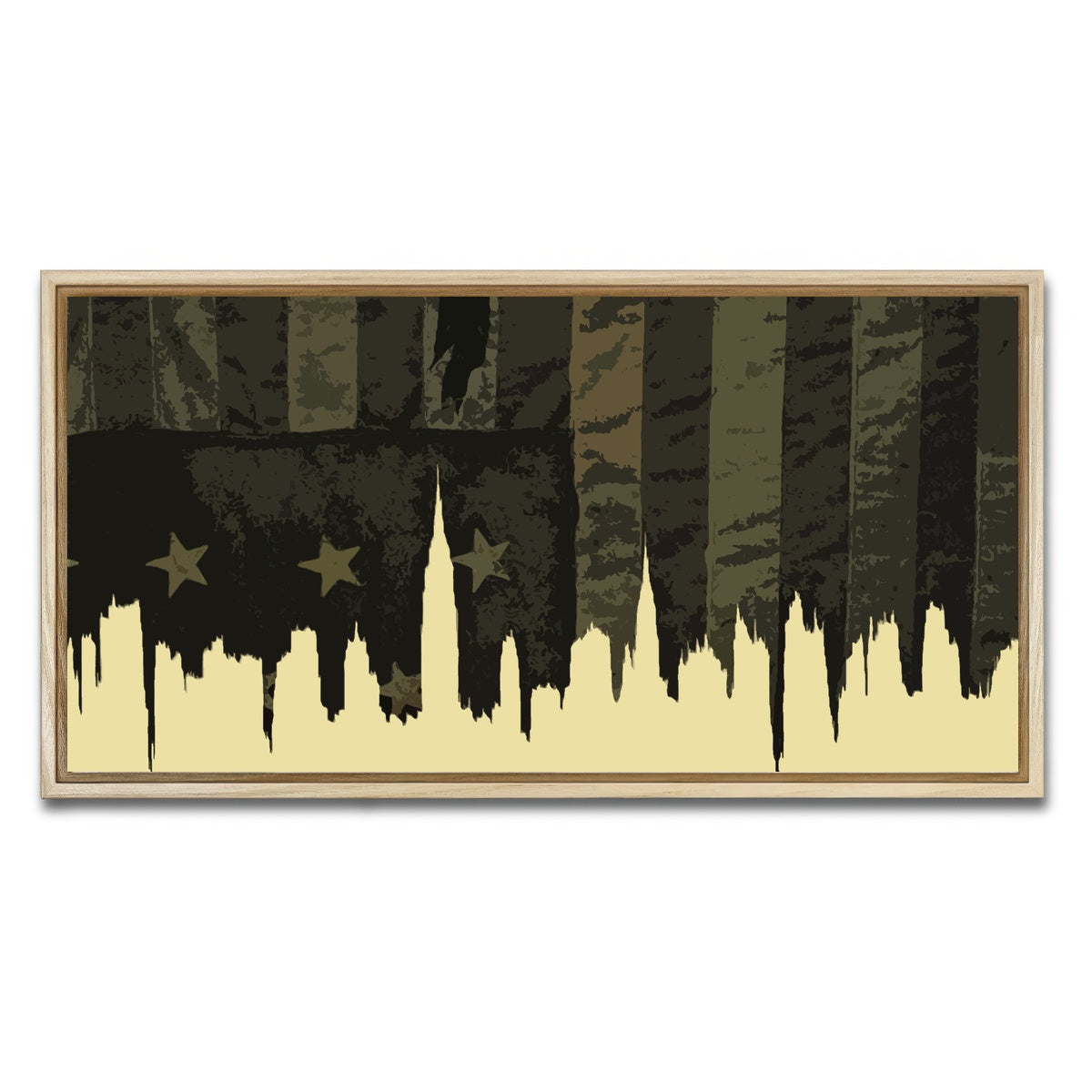 AUTO-MOCKUP WHITE | Gangs of New York | 1 Piece | Natural Framed Canvas | group=2x1