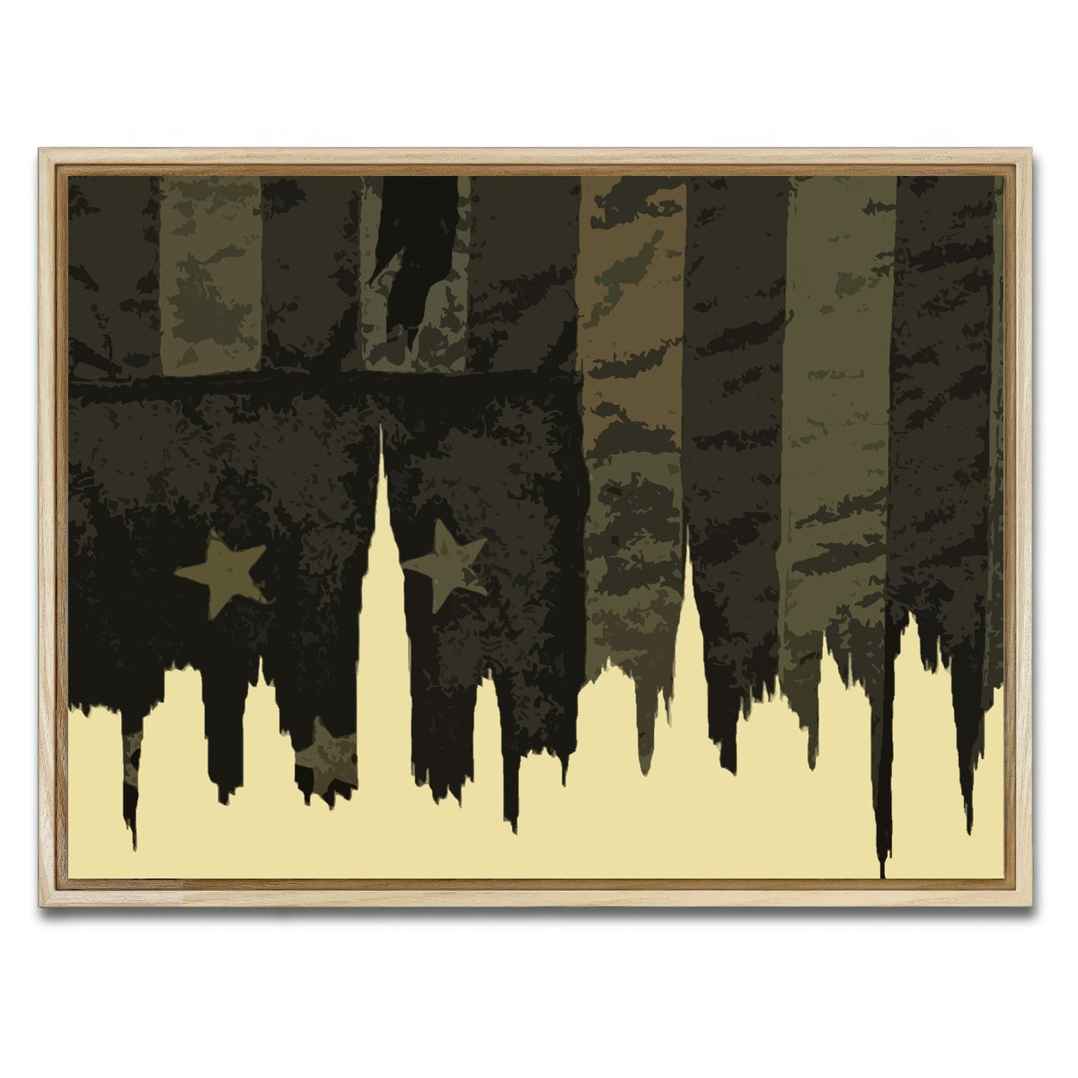 AUTO-MOCKUP WHITE | Gangs of New York | 1 Piece | Natural Framed Canvas | group=4x3